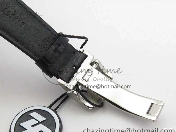 MIROTIME 0211 Portuguese Real PR Real Annual Calendar IW503502 ZF 1:1 Best Edition Black Dial Steel Markers on Black Leather Strap A StreetReady 7134